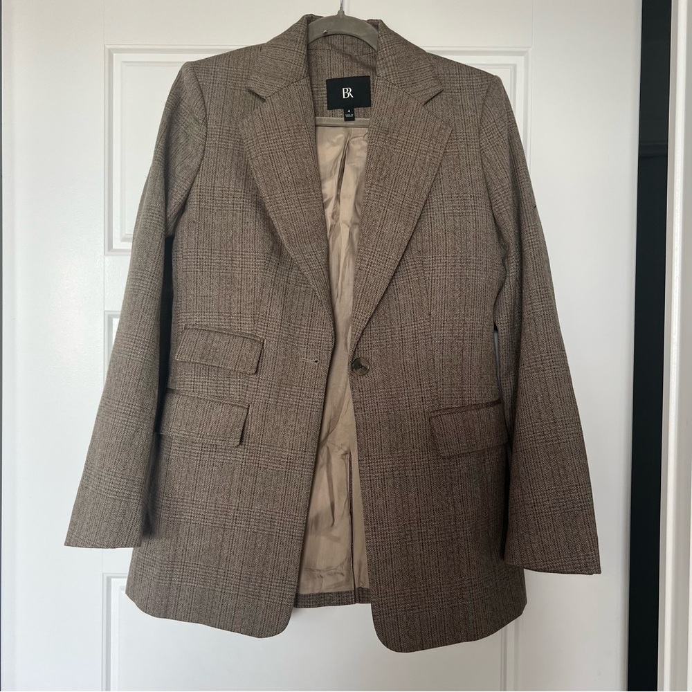 Banana Republic women Brown Italian wool Blazer